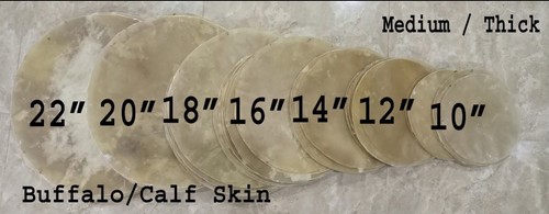 Calf buffalo skin natural - skin,