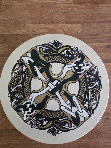 Vintage irish bodhran - bodhran, inch