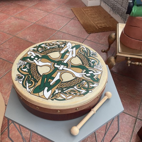 Vintage irish bodhran inch - irish,