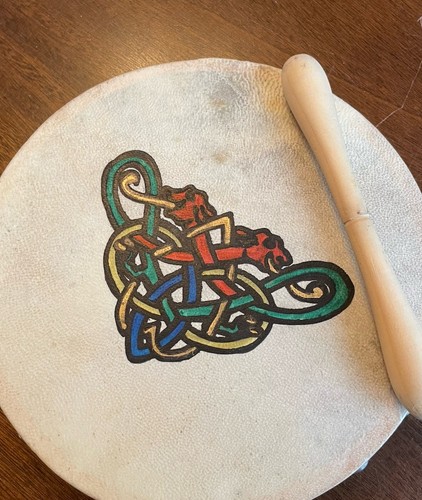 Irish drum bodhram small kids - drum,