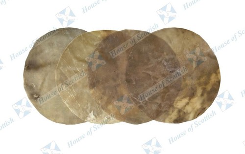 Camel skin drum heads natural - camel,